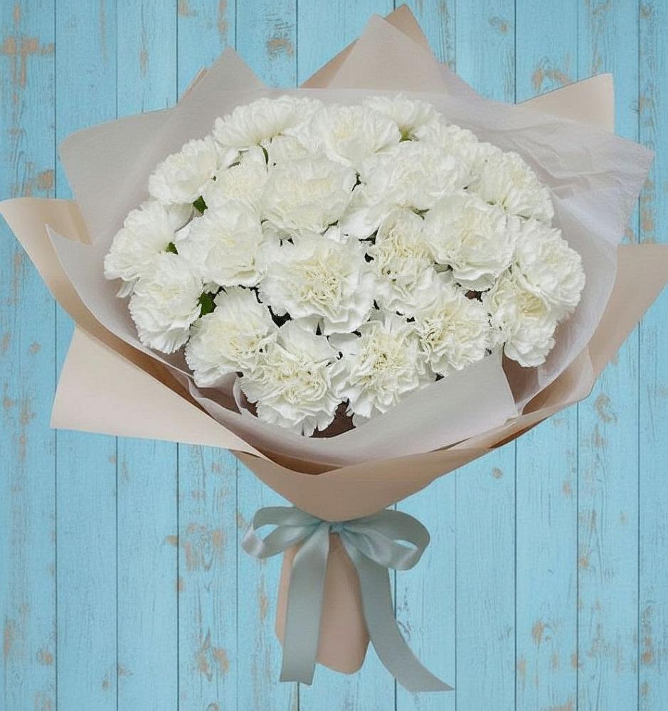 Букет цветов из: Гвоздики в Белице