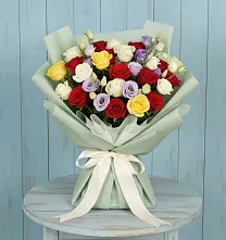 Букет цветов из:  Розы в Белице