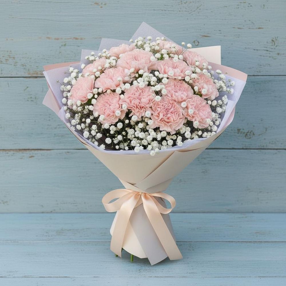 Букет цветов из: Гвоздики в Белице