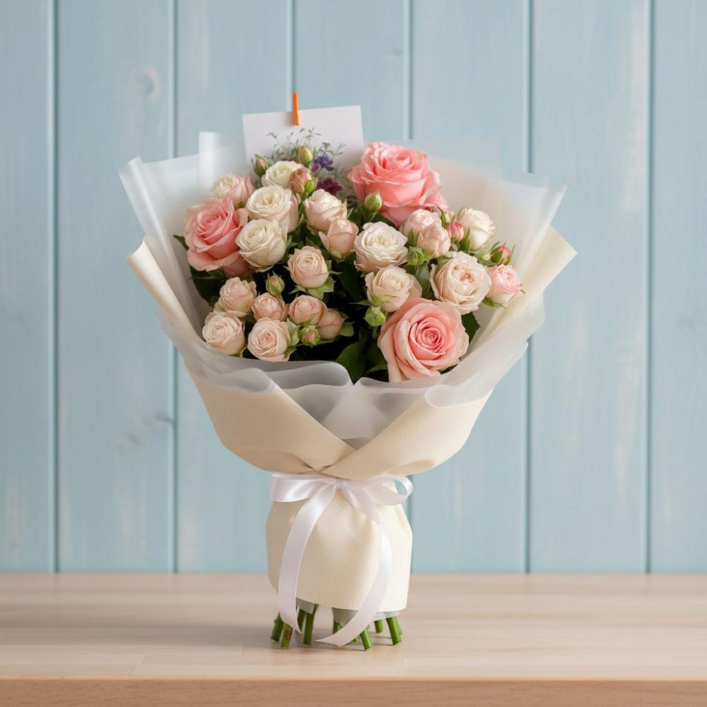 Букет цветов из: Розы в Белице