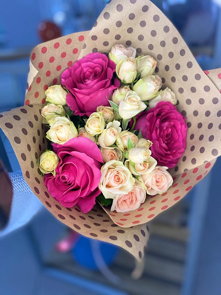 Букет цветов из: Розы в Белице