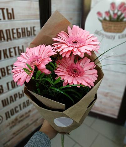 Букет цветов из: Герберы в Белице