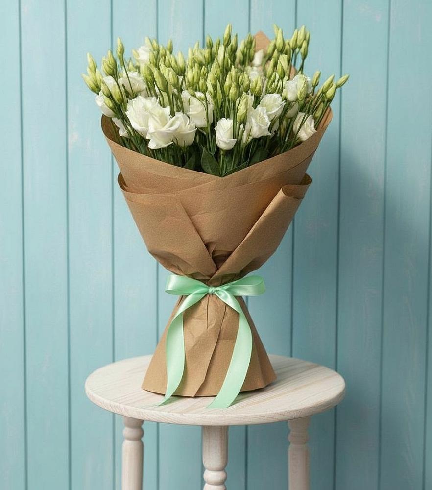 Букет цветов из: Лизиантусы в Белице