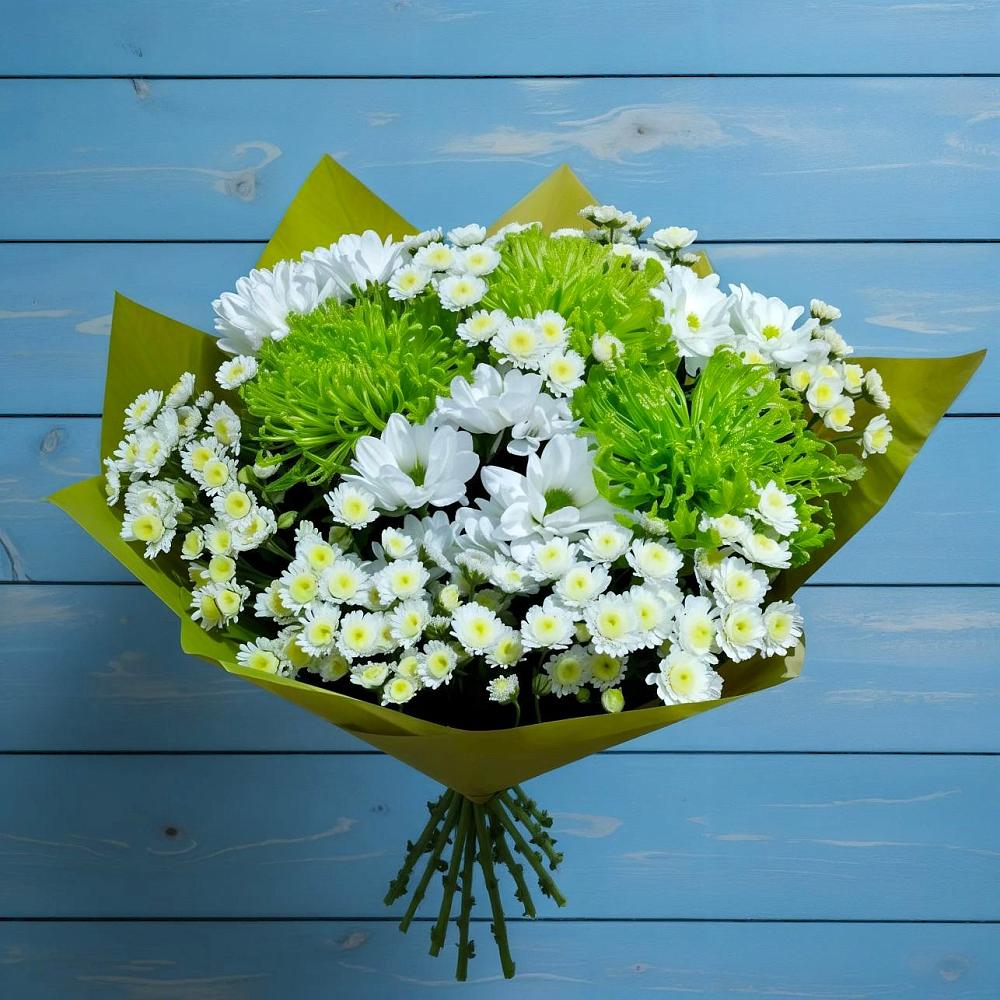 Букет цветов из: Хризантемы в Белице