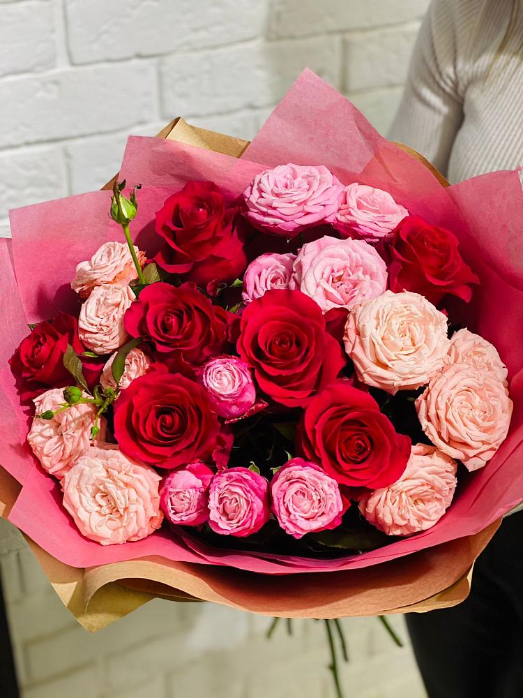 Букет цветов из: Розы в Белице