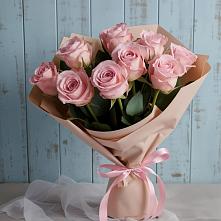 Букет цветов из:  Розы #REPLACE_PRED# Белице