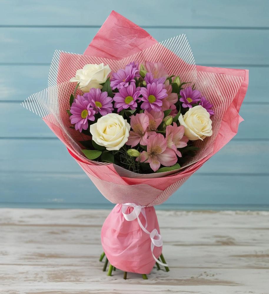 Букет цветов из: Герберы в Белице