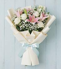 Букет цветов из:  Лилии в Белице